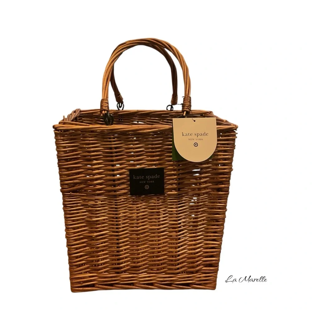 ♠️ ✨Adult Woven Bicycle Basket - Kate Spade New York x Target✨